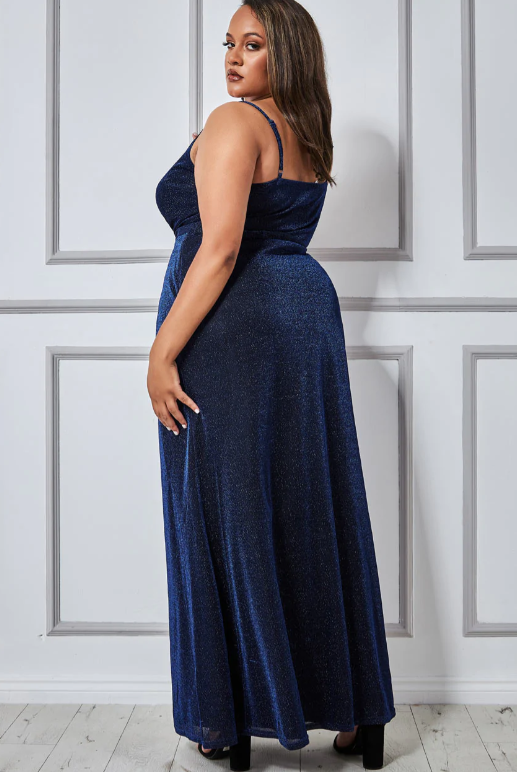 Plus Size Dress Navy Size 18 Cocktail Prom Cruise Ball Black Tie