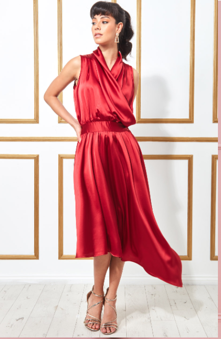 Wrap dress size 2024 12