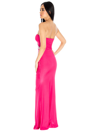 Cerise dress  Party, Races, Wedding,  Ball, Prom, Wedding Guest