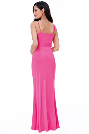 Wrap dress (cerise) Party, Races, Wedding,  Ball, Prom, Wedding Guest