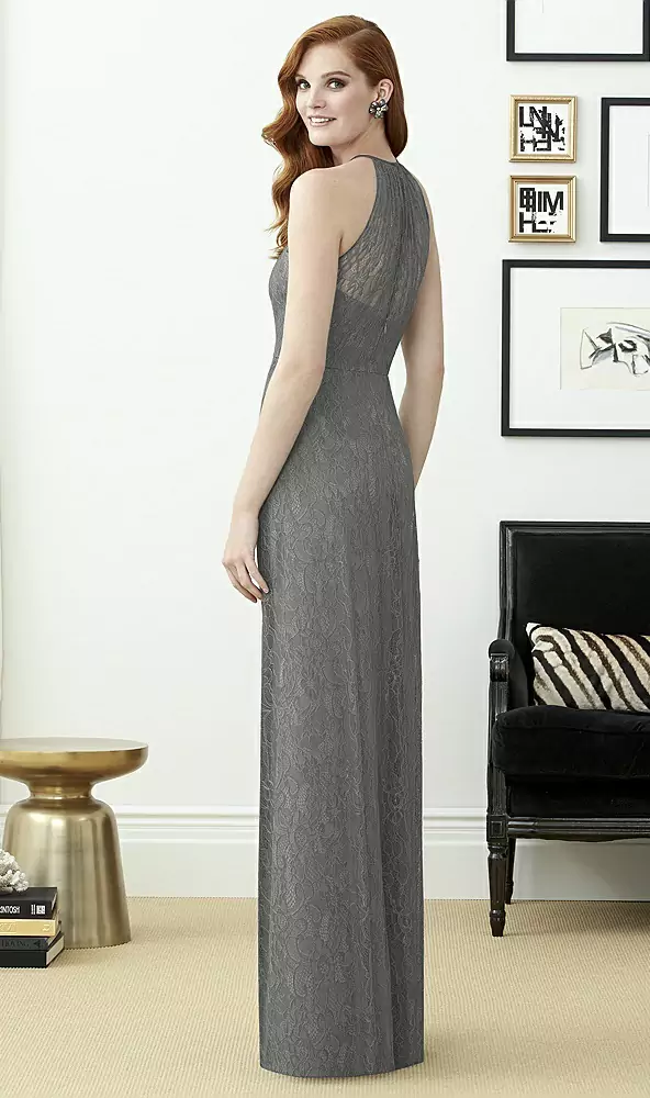 Dessy Dress Style UK2953 Charcoal Grey Size 14 .... RRP £200+