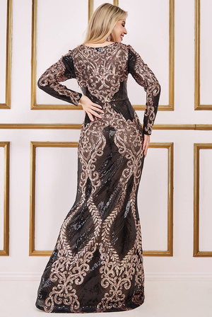 Sequinned Fishtail Dress (Champagne) Cruise, Formal, Black-Tie, Ball, Redcarpetdresses.co.uk Sequinned Fishtail Dress (Champagne) Cruise, Formal, Black-Tie, Ball, Redcarpetdresses.co.uk