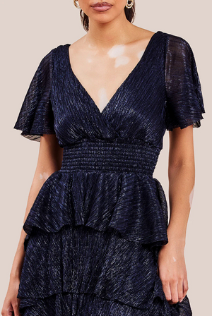 Navy Dress Mother of the Bride, Wedding Guest, Races