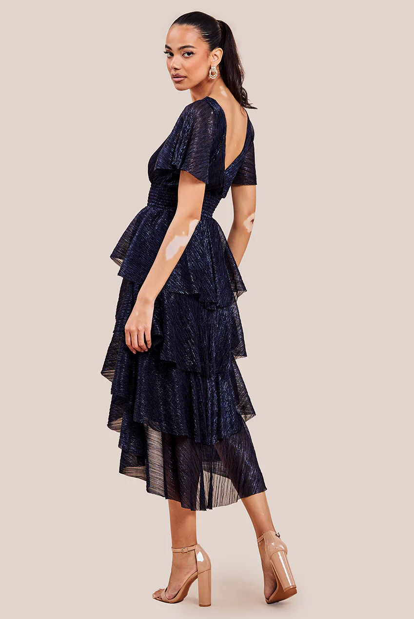 Navy Dress Mother of the Bride, Wedding Guest, Races