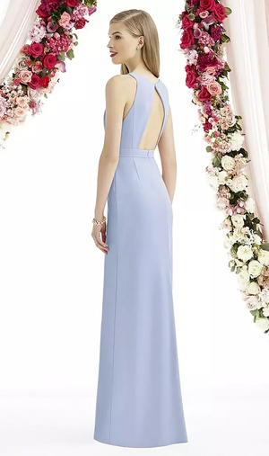 Dessy Dress Style 6740 Carolina Blue Size 12 .... RRP £200+