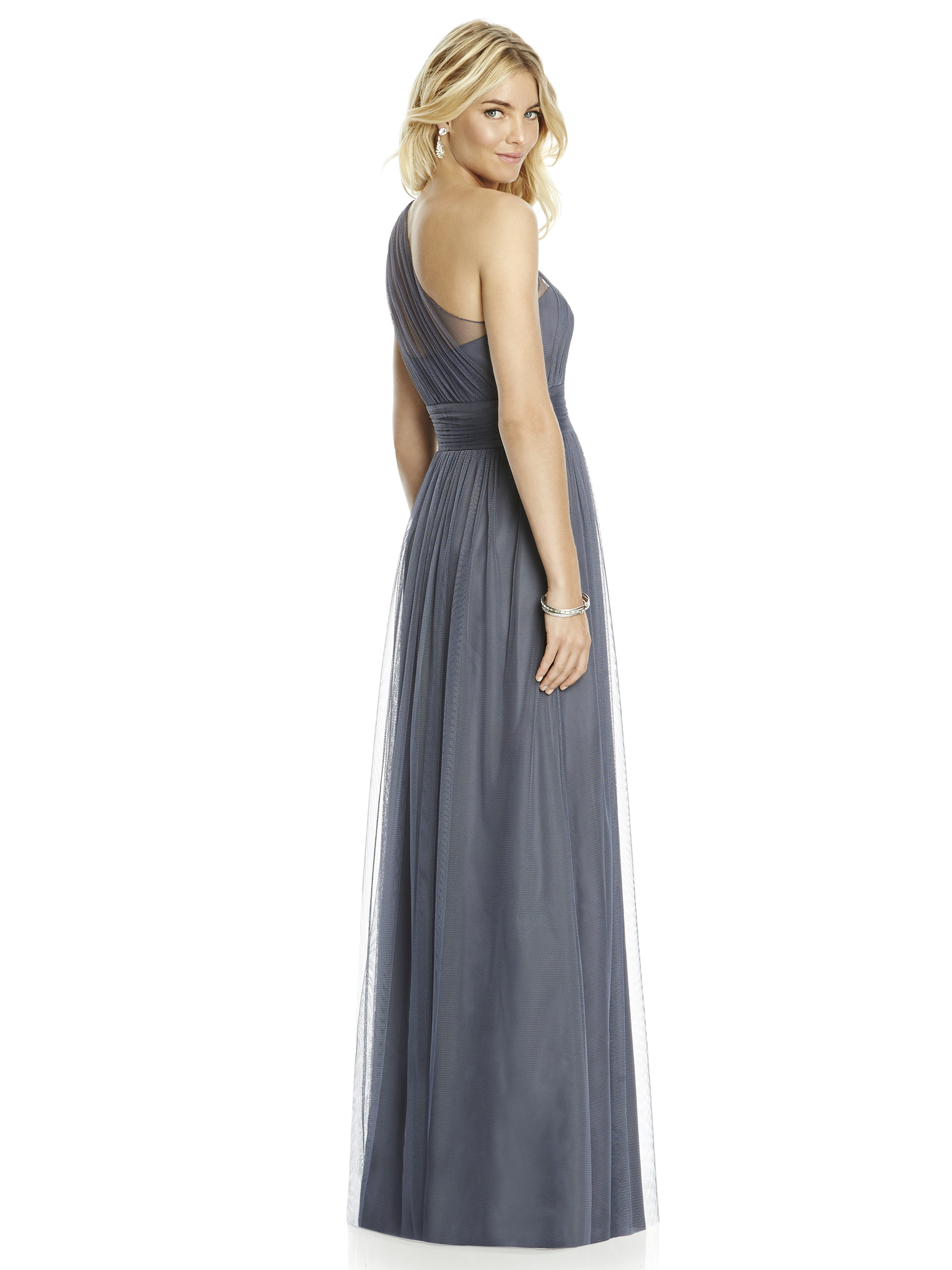 Dessy Dress Style UK6765 Stormy Size 16 .... RRP £200+