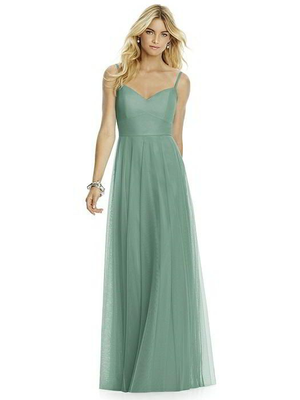 Dessy Dress Style UK6766 Seagrass Size 14 .... RRP £200+