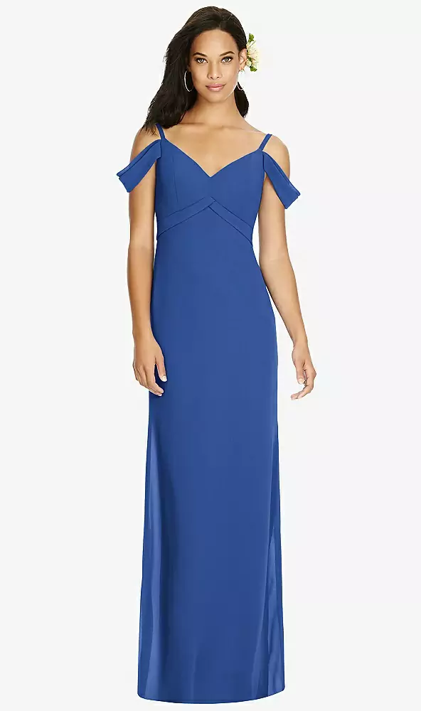 Dessy Dress Style 8183 sapphire Size 14 .... RRP £200+