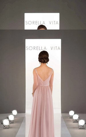 Sorella Vita Dress Style 8614 (Blush-Size 12) Prom, Ball., Black-tie, Bridesmaid, Pageant (Copy) (Copy)