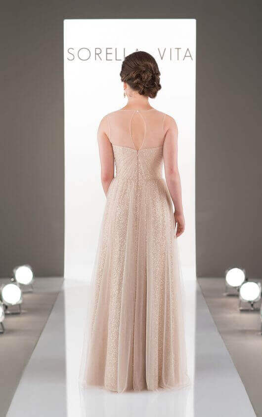 Sorella Vita Dress Style 8689 (Rose Gold-Size 14) Prom, Ball., Black-tie, Bridesmaid, Pageant