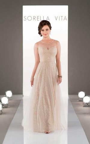 Rose gold sales dress size 14