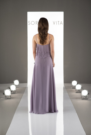 Sorella Vita Dress Style 8796 (Dusty Lavender-Size 8) Prom, Ball., Black-tie, Bridesmaid, Pageant