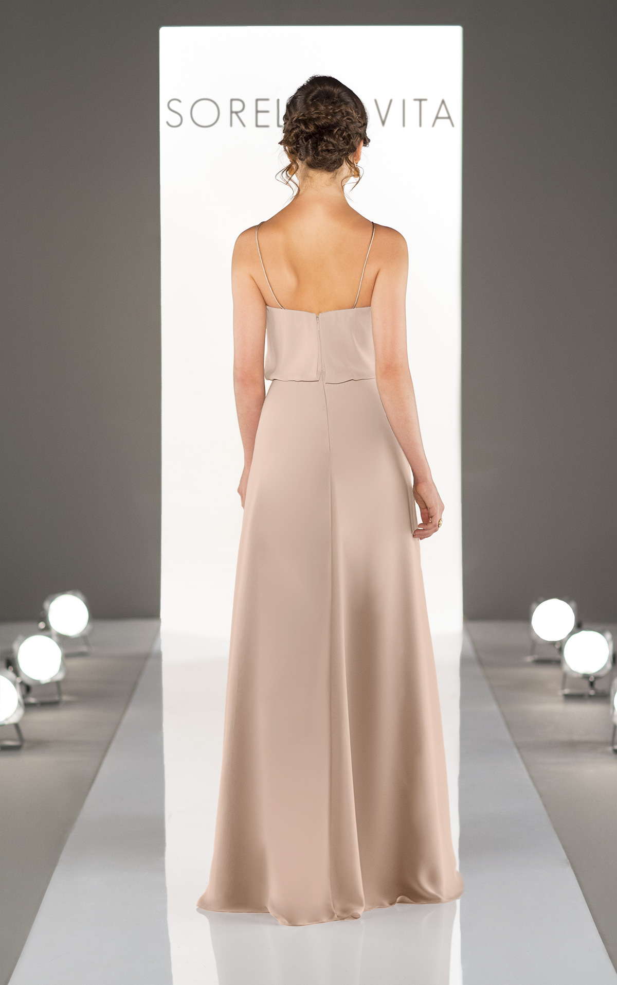 Sorella Vita Dress Style 8872 (Vintage Rose-size 10) Prom, Ball., Black-tie, Bridesmaid, Pageant