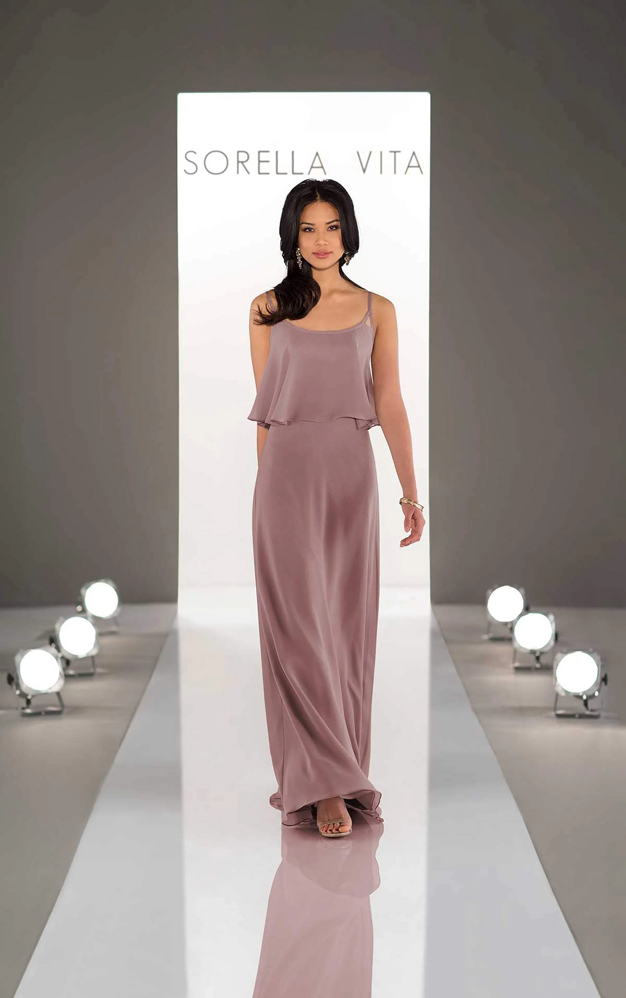 Sorella vita platinum bridesmaid 2025 dress