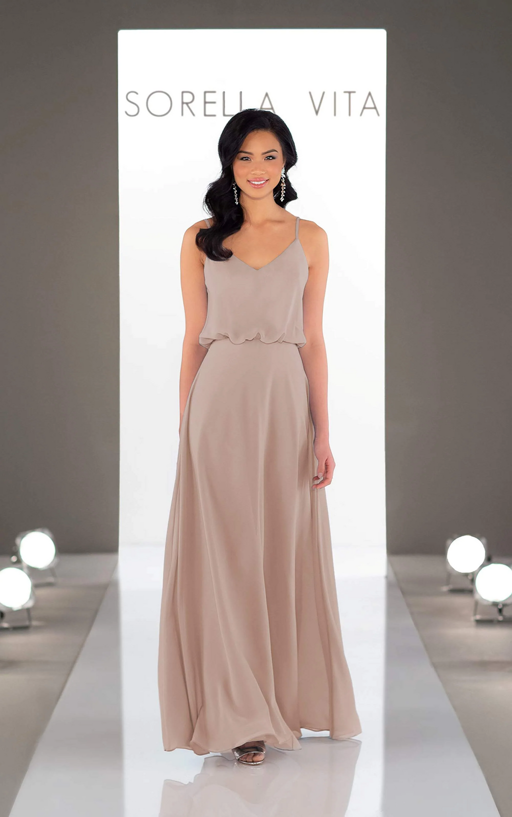 Sorella Vita Dress Style 9132 (Vintage Rose-size 16) Prom, Ball., Black-tie, Bridesmaid, Pageant