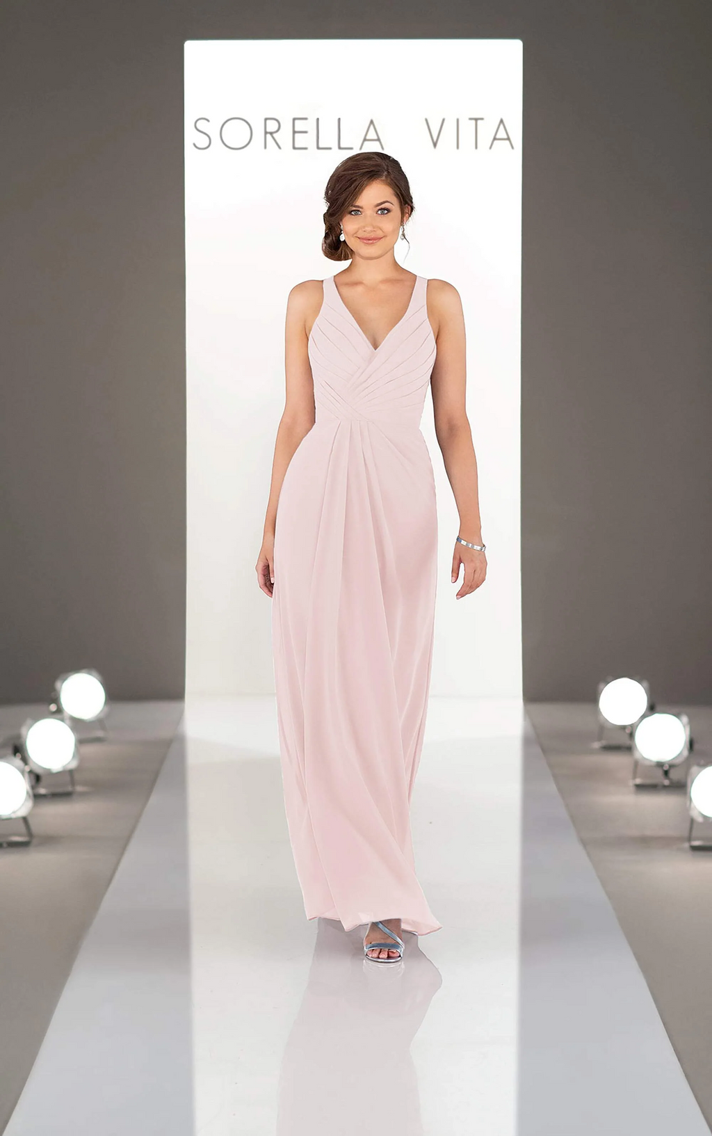 Sorella Vita Dress Style 9214  (Blush-Size 12) Prom, Ball., Black-tie, Bridesmaid, Pageant (Copy) (Copy) (Copy)