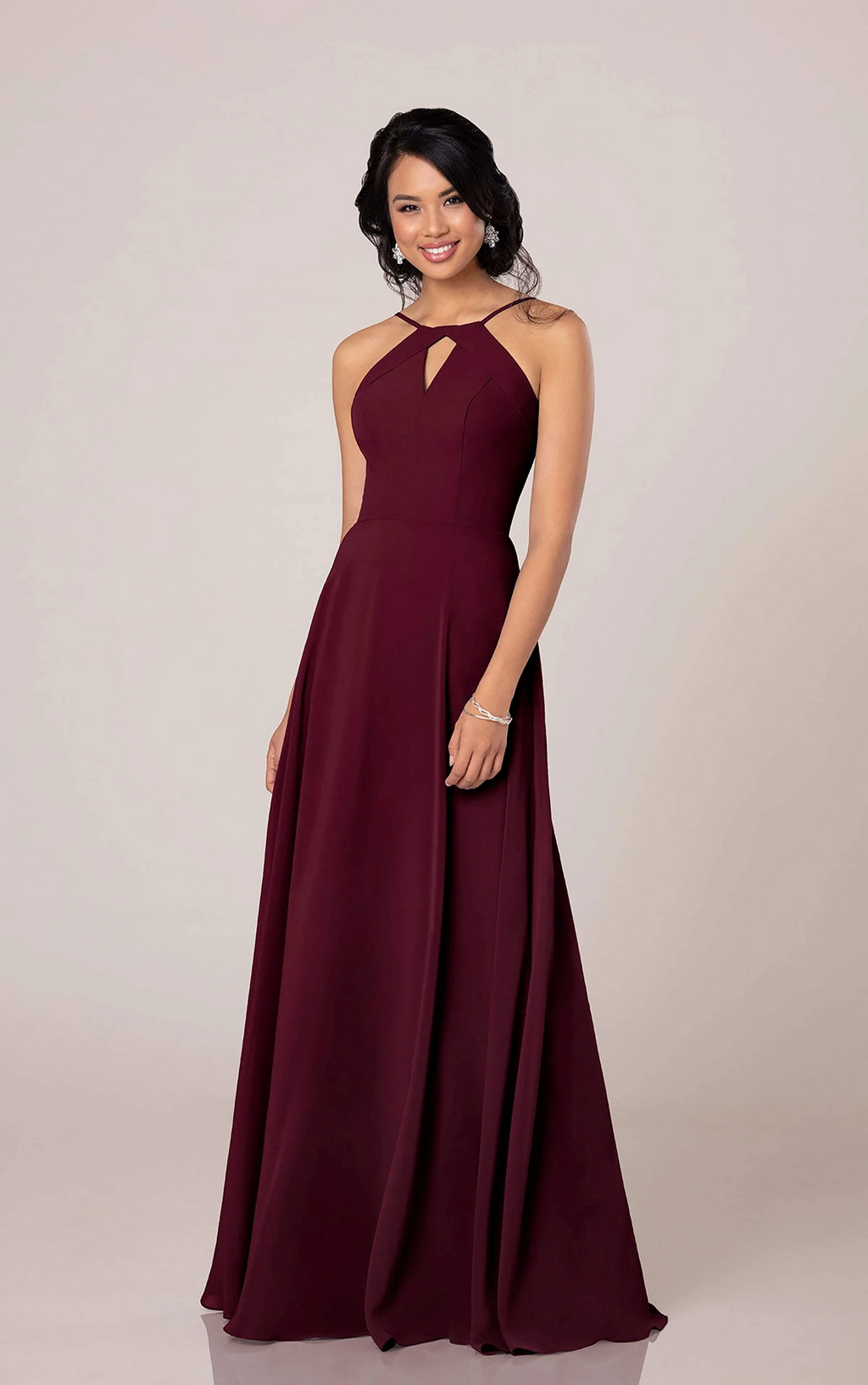 Sorella Vita Dress Style 9270 (Burgundy) Prom, Ball., Black-tie, Bridesmaid, Pageant