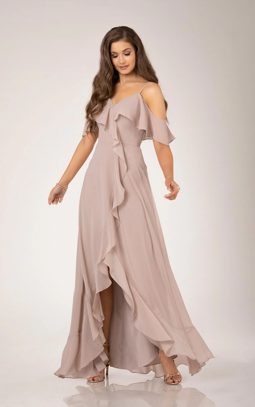 Sorella Vita Dress Style 9398 (Rosewood-Size 10) Prom, Ball., Black-tie, Bridesmaid, Pageant