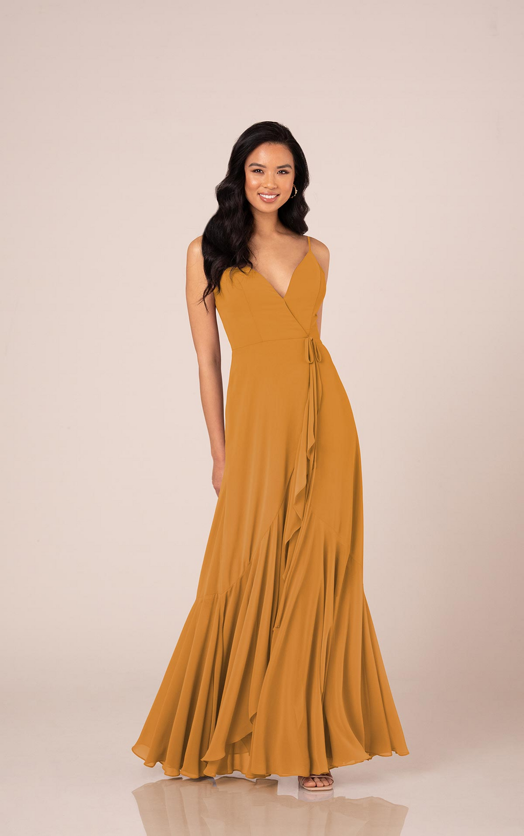 Sorella Vita Dress Style 9582 (Harvest Gold-Size 10) Prom, Ball., Black-tie, Bridesmaid, Pageant