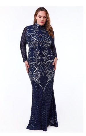 Plus Size Dress (Navy-Size 18) Wedding Guest, Races, Formal Event, Races, Cocktail, Prom