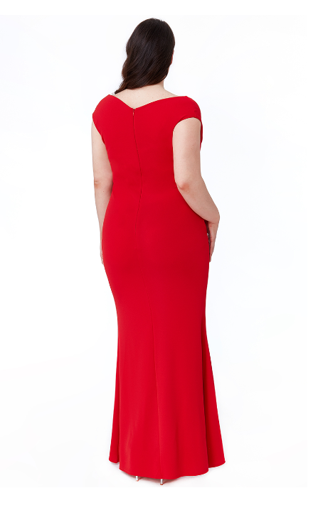 Plus Size Dress (Red-Size 18) Wedding Guest, Races, Formal Event, Races, Cocktail, Prom