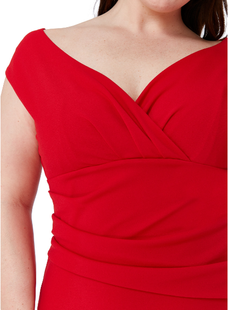 Plus Size Dress (Red-Size 18) Wedding Guest, Races, Formal Event, Races, Cocktail, Prom