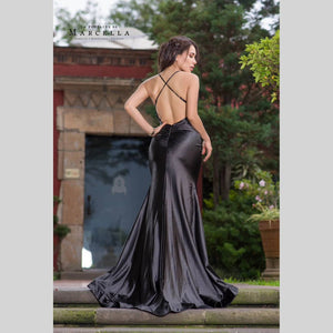 Fishtail Backless Dress  (Green) Cruise, Formal, Black-Tie, Ball, Prom, Wedding Guest